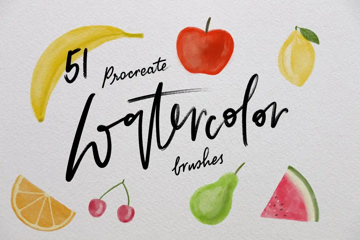 Procreate Watercolor Brush Box