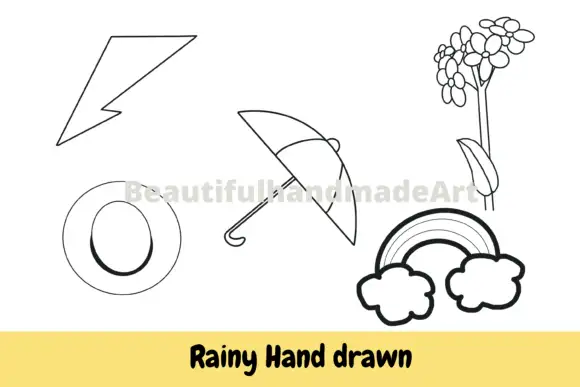 Rainy Procreate Hand Drawn Brush Stamps 3 rainy procreate hand drawn brush stamps 2 18144