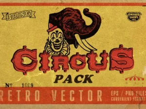 retro circus pack 34936