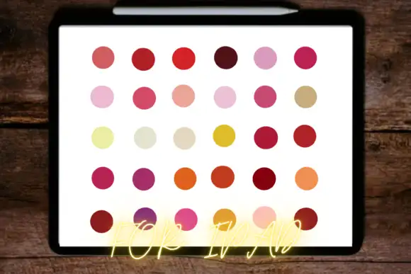 Rose Color Palette Procreate Swatches 3 rose color palette procreate swatches 1 18325
