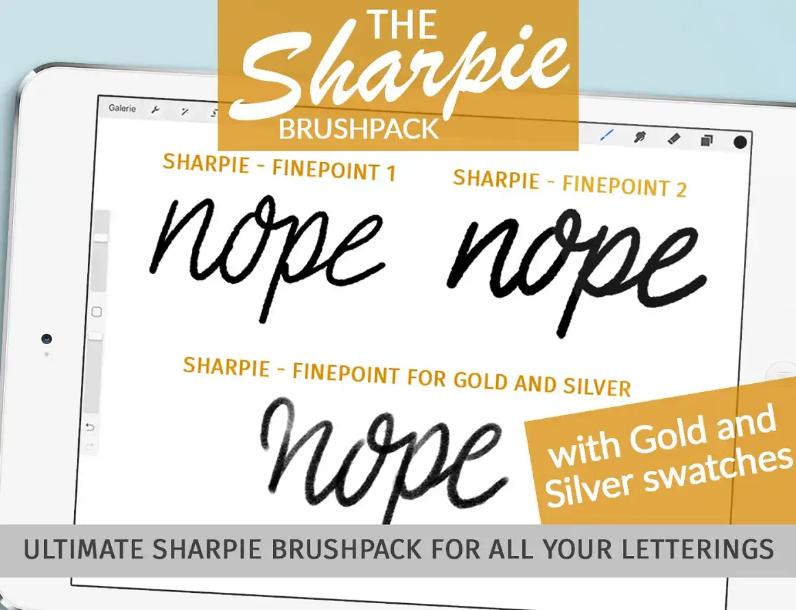 SHARPIE Fine Point Brush Pack 3 sharpie fine point brush pack (5) 30859
