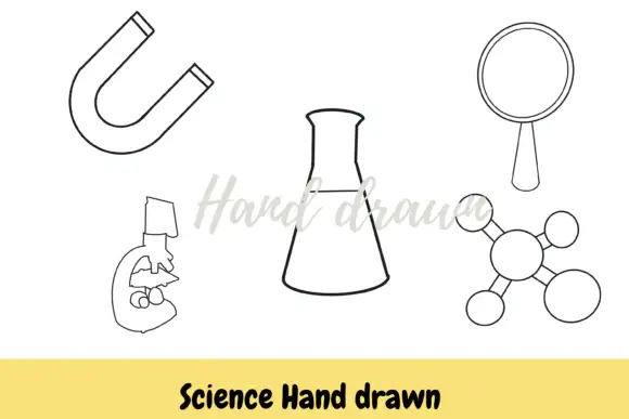 Science Procreate Hand Drawn Brush Stamp 4 science procreate hand drawn brush stamp 1 18002