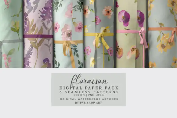 Seamless Patterns Collection Scrapbook