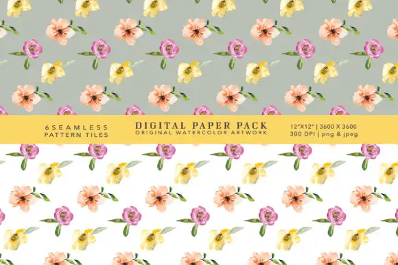 Seamless Patterns Collection Scrapbook 9 seamless patterns collection scrapbook 6 (1) 27127