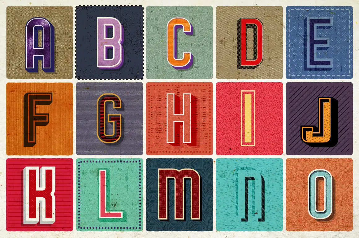 Sign Pro - Retro Vector Text Effects 5 sign pro retro vector text effects06 20213