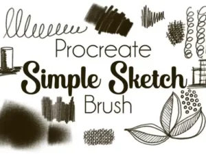 simple sketch procreate brush graphics 25780473 1 1 580x390 34238