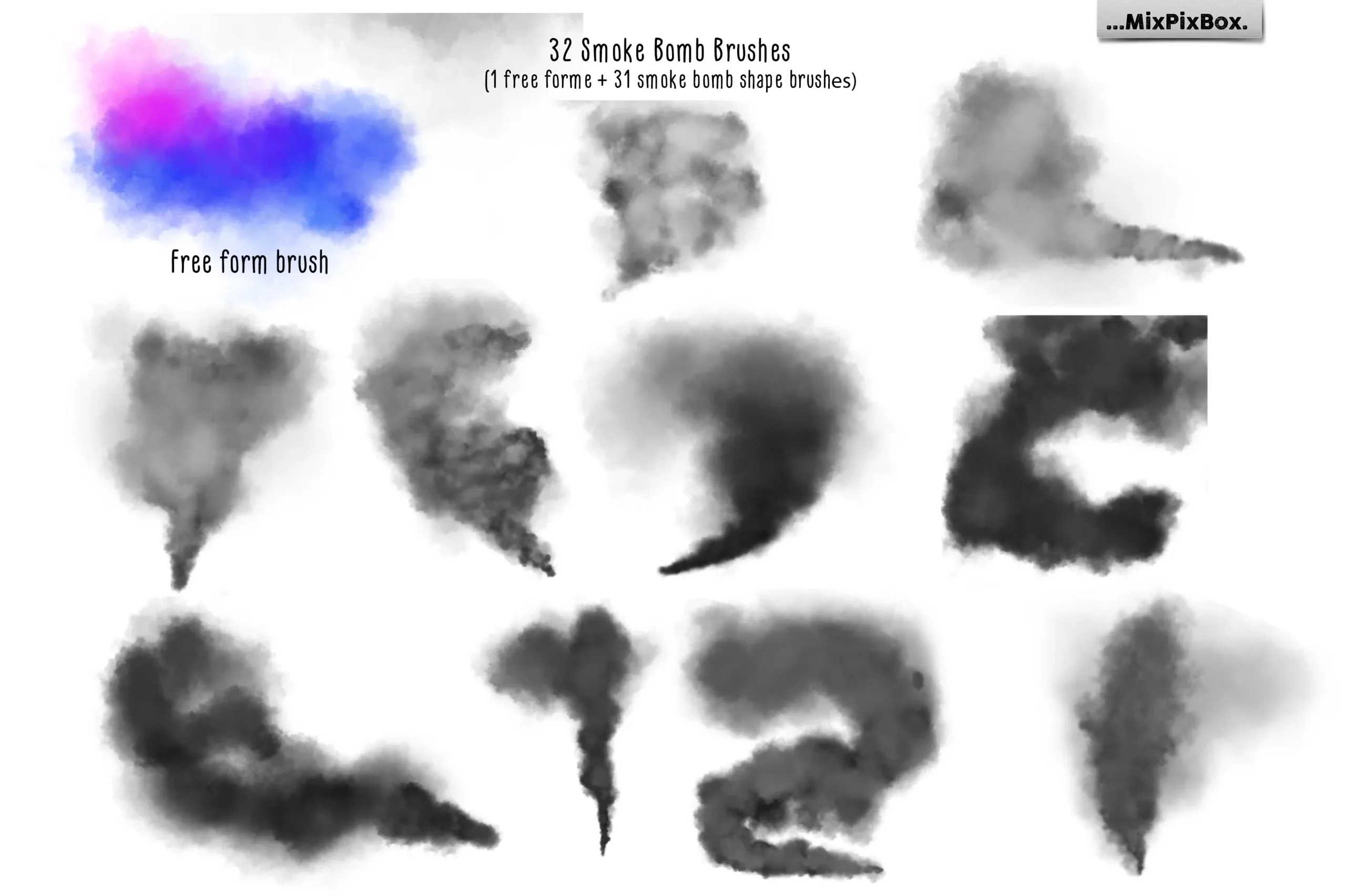 Smoke Bomb Brushes For Photoshop 3 smoke bomb brushes for photoshop (3) 42866
