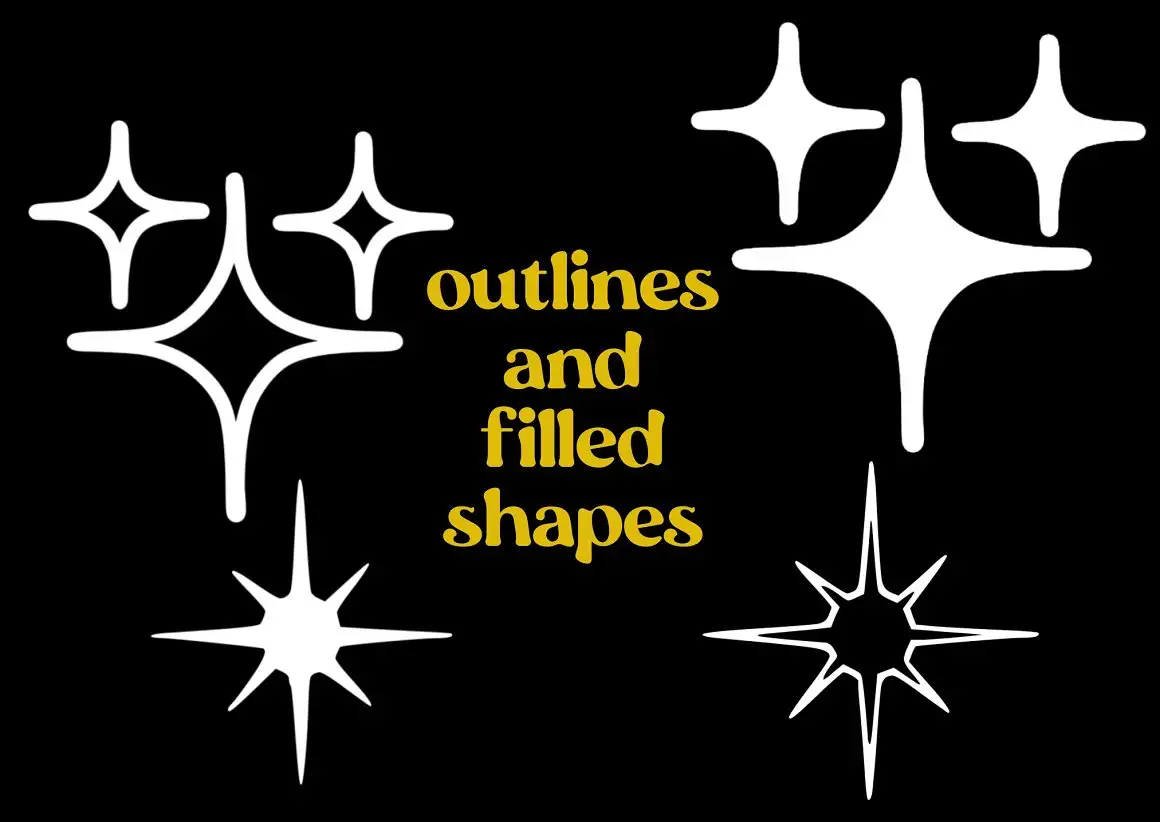 Star & Sparkles Procreate Stamps 6 star & sparkles procreate stamps (3) 24928
