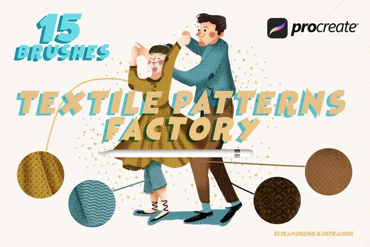 Textile Patterns Factory Procreate