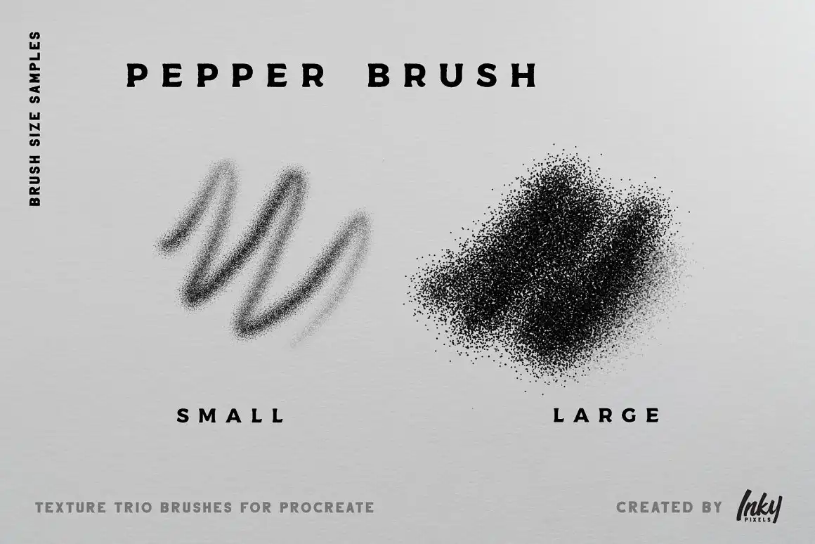 Texture Brush Trio Pack for Procreate 4 texture brush trio pack for procreate (3) 33789