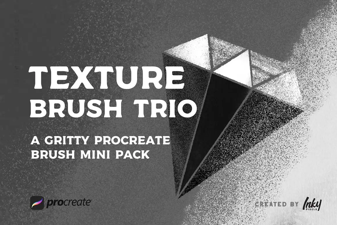 Texture Brush Trio Pack for Procreate 3 texture brush trio pack for procreate (4) 34686