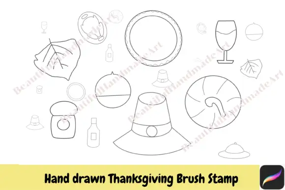 Thanksgiving Brush Stamps Color Ipad 4 thanksgiving brush stamps color ipad 1 18382