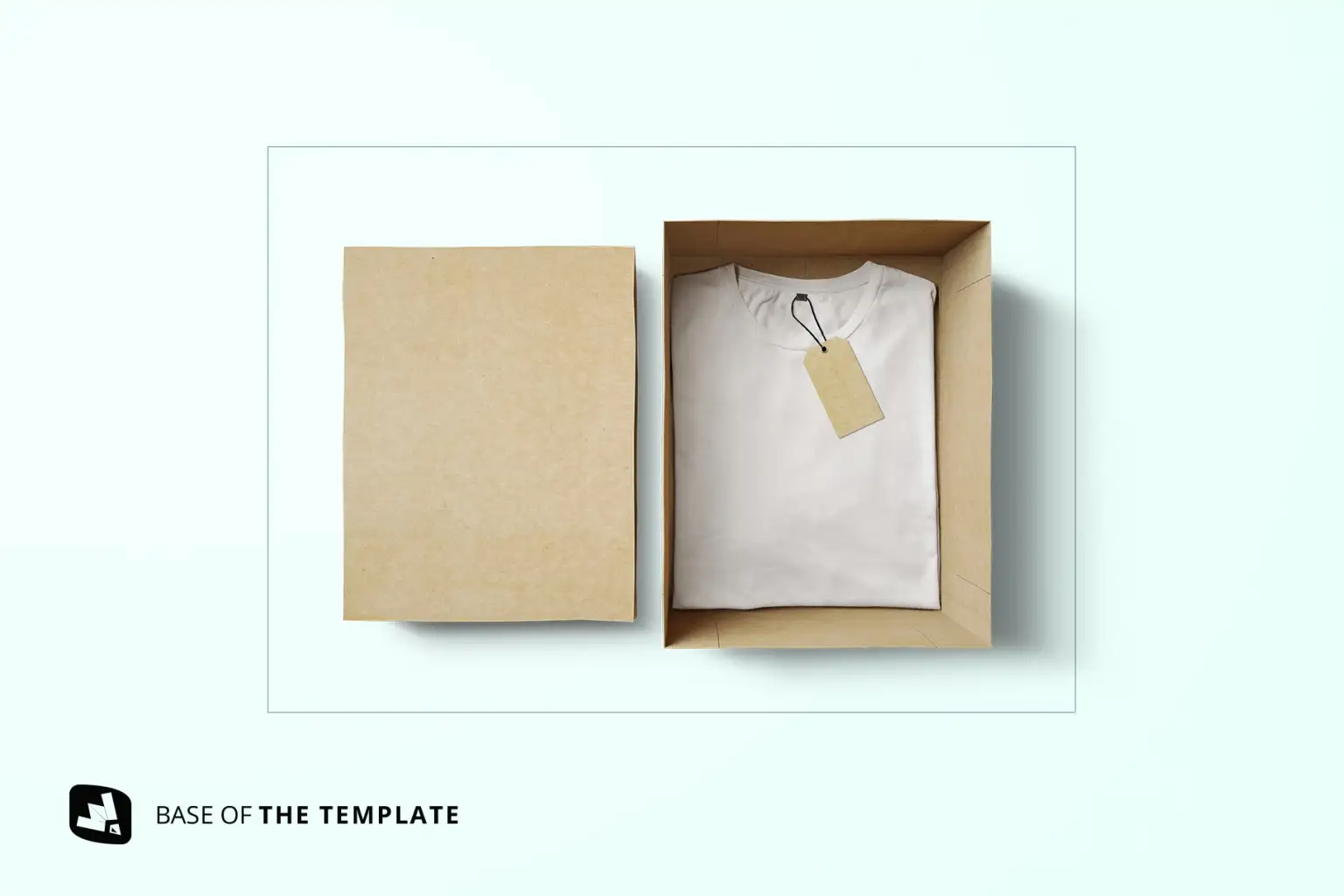 Tshirt With Packaging Mockup 10 tshirt with packaging mockup (8) 24076