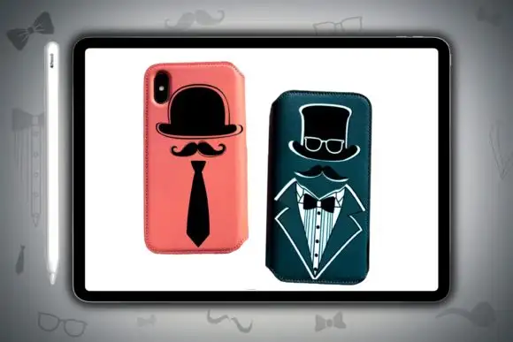 Tuxedo Shirts Bow Tie Brush Stamps 7 tuxedo shirts bow tie brush stamps graphics 12692858 6 580x387 23338