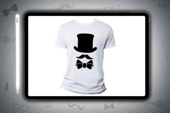 Tuxedo Shirts Bow Tie Brush Stamps 11 tuxedo shirts bow tie brush stamps graphics 12692858 8 580x387 22866