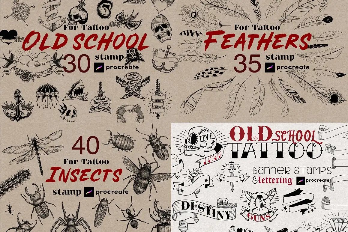 Unlimited Tattoo Full Pack Stamp Art 6 unlimited tattoo full pack stamp art (2) 16986