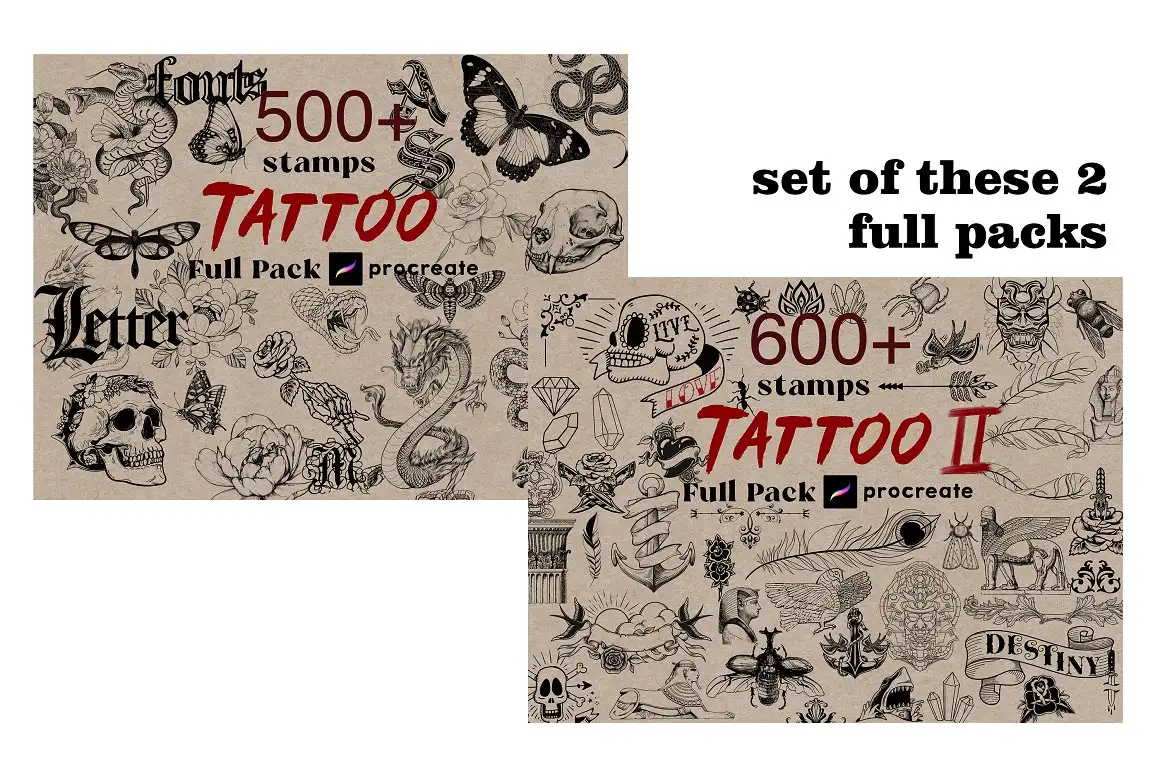 Unlimited Tattoo Full Pack Stamp Art 5 unlimited tattoo full pack stamp art (3) 16987