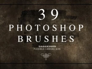 vintage collection 39 photoshop brushes (1) 34372