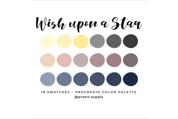 WISH UPON A STAR Procreate