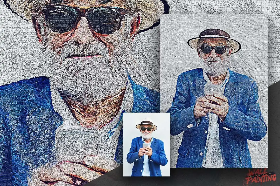 Wall Painting Photoshop Action 18 wall painting photoshop action (17) 17180