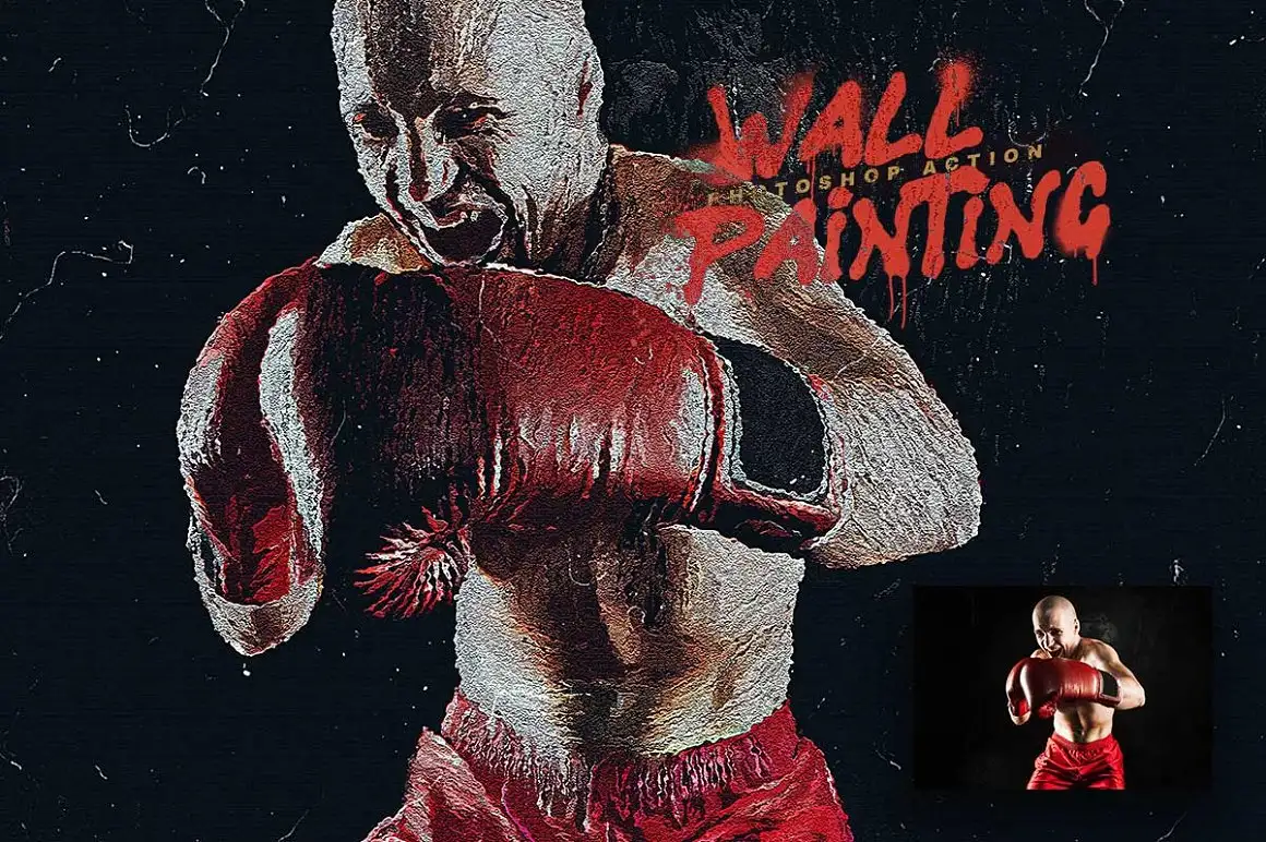 Wall Painting Photoshop Action 15 wall painting photoshop action (20) 17183