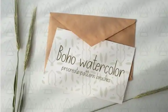 Watercolor Boho Patterns