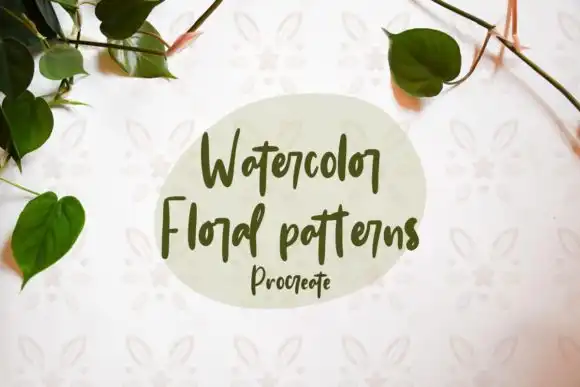Watercolor Floral Patterns