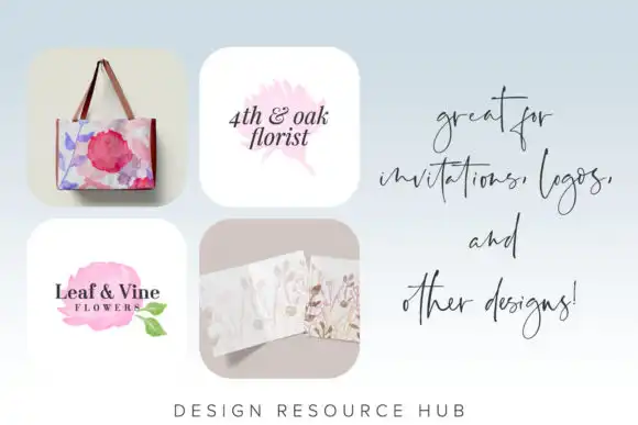 Watercolor Flowers Procreate Stamps 7 watercolor flowers procreate stamps graphics 26007747 5 580x387 32910