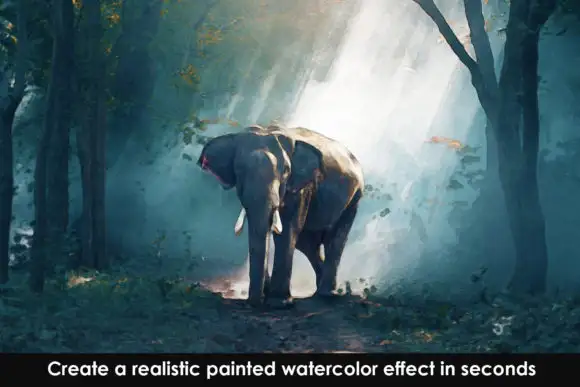 Watercolour Photoshop Action 8 watercolour photoshop action graphics 9 580x387 25282