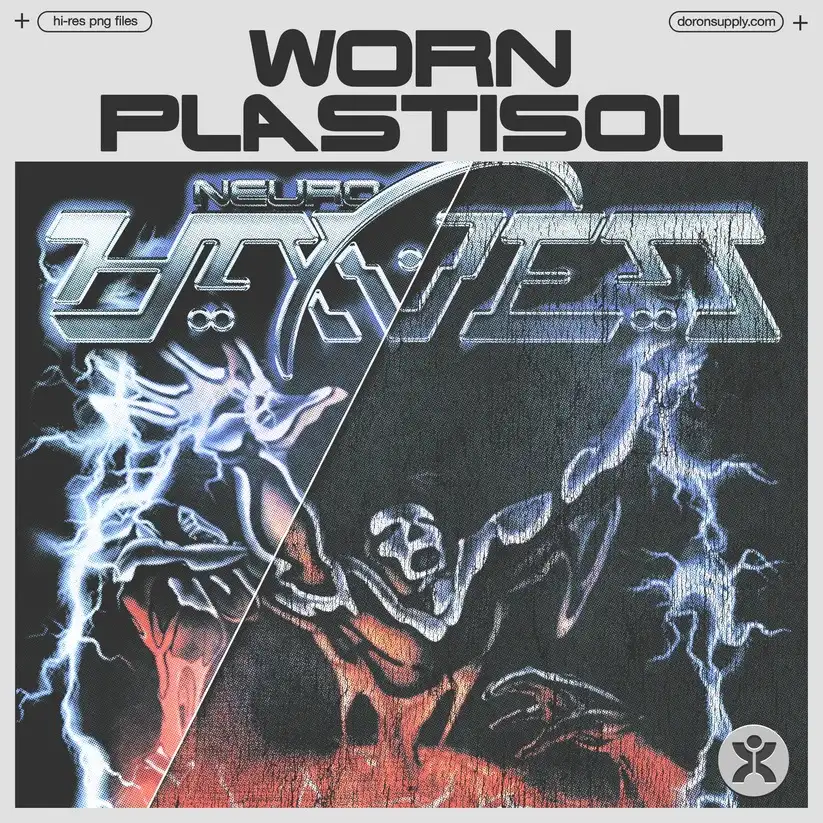 Doron Supply Worn Plastisol 2 16 worn plastisol texture kit 27516