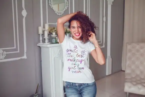 A Smile is a Best Make Up Quote 3 a smile is a best make up quote graphics 26023990 3 580x387 37165