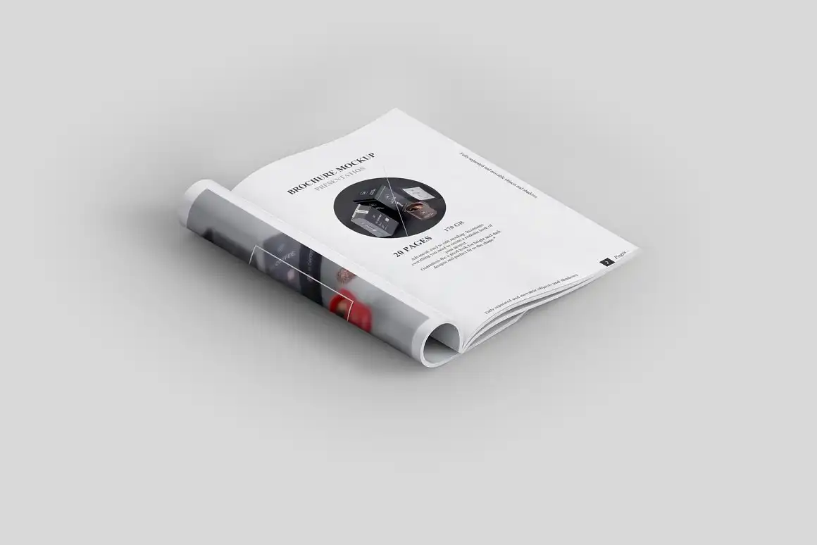 A4 Magazine Mock-up 6 a4 magazine mock up (2) 43917