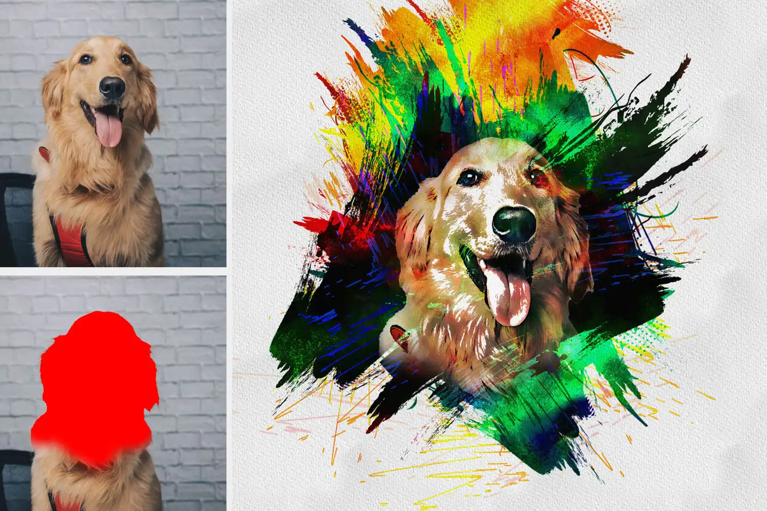 Abstract Portrait Art Photo Effect 6 abstract portrait art photo effect (1) 43059