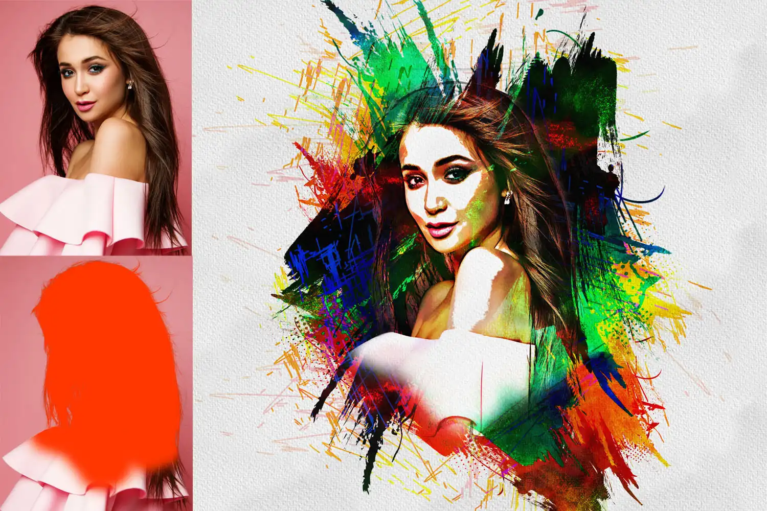 Abstract Portrait Art Photo Effect 5 abstract portrait art photo effect (3) 43078