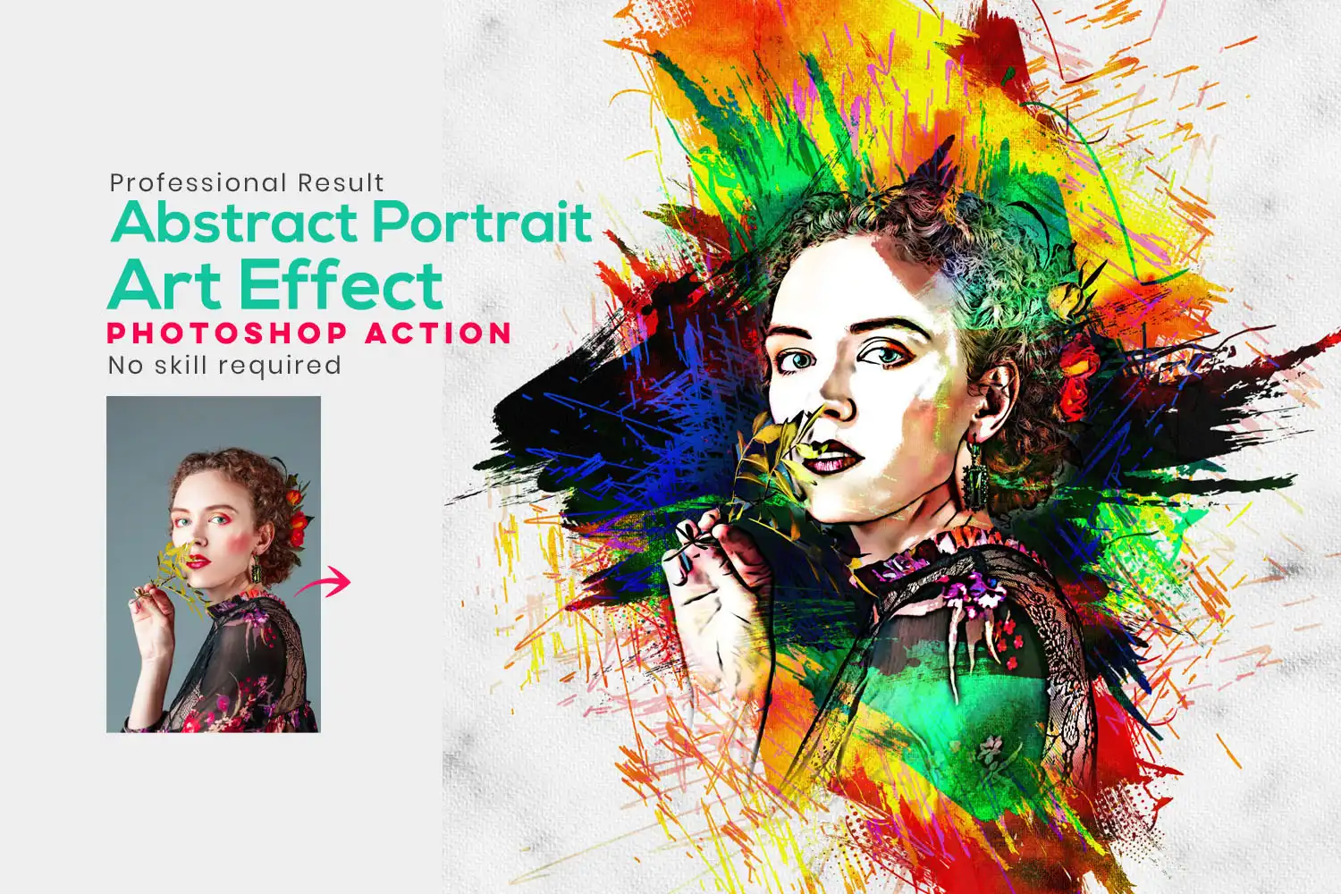 Abstract Portrait Art Photo Effect 4 abstract portrait art photo effect (4) 43153