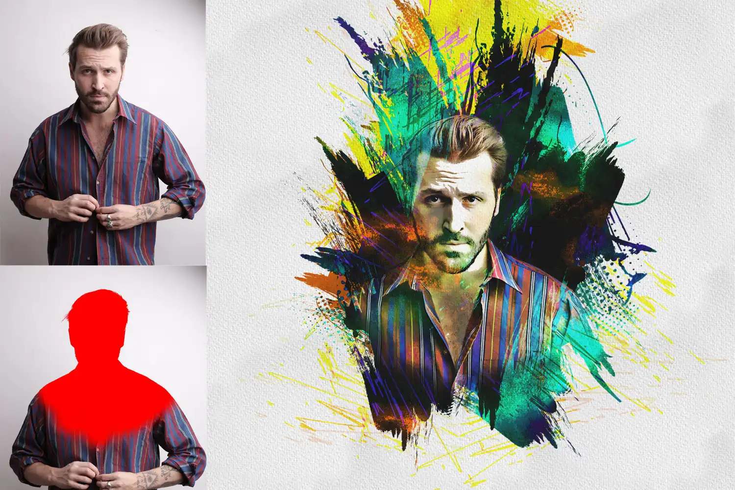 Abstract Portrait Art Photo Effect 7 abstract portrait art photo effect (5) 43000