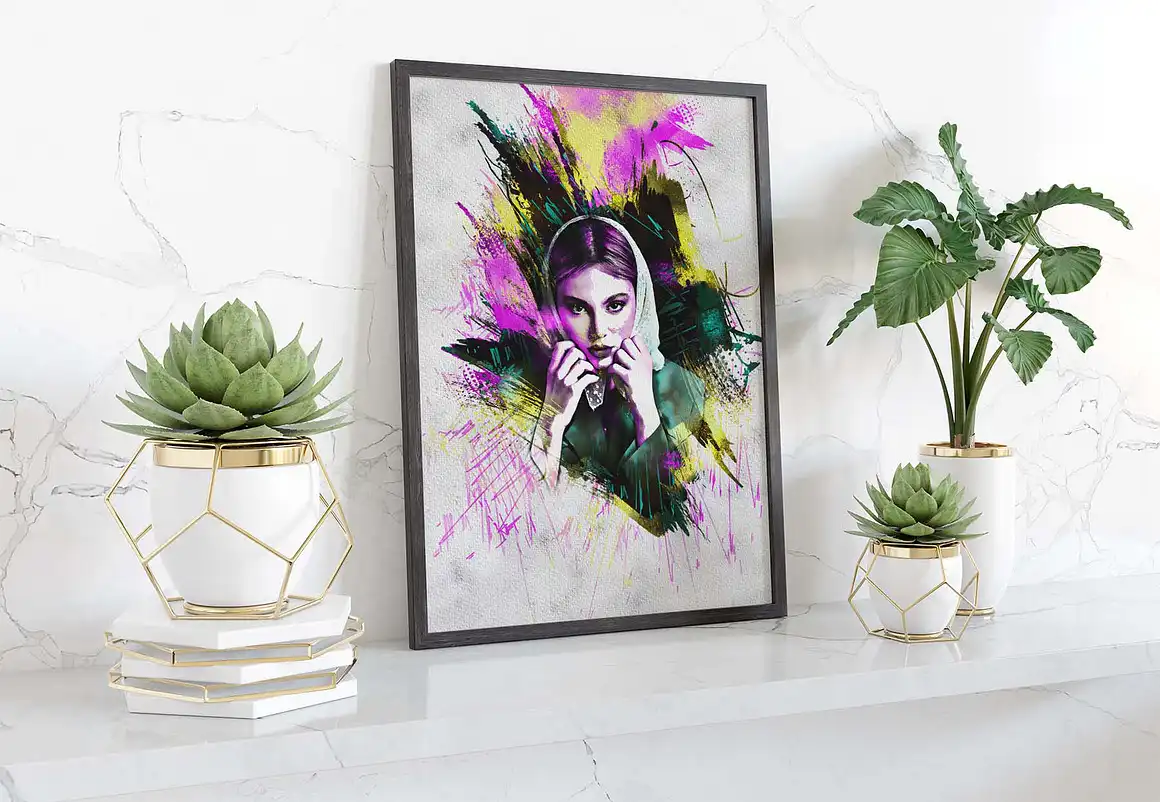 Abstract Portrait Art Photo Effect 9 abstract portrait art photo effect (7) 41428
