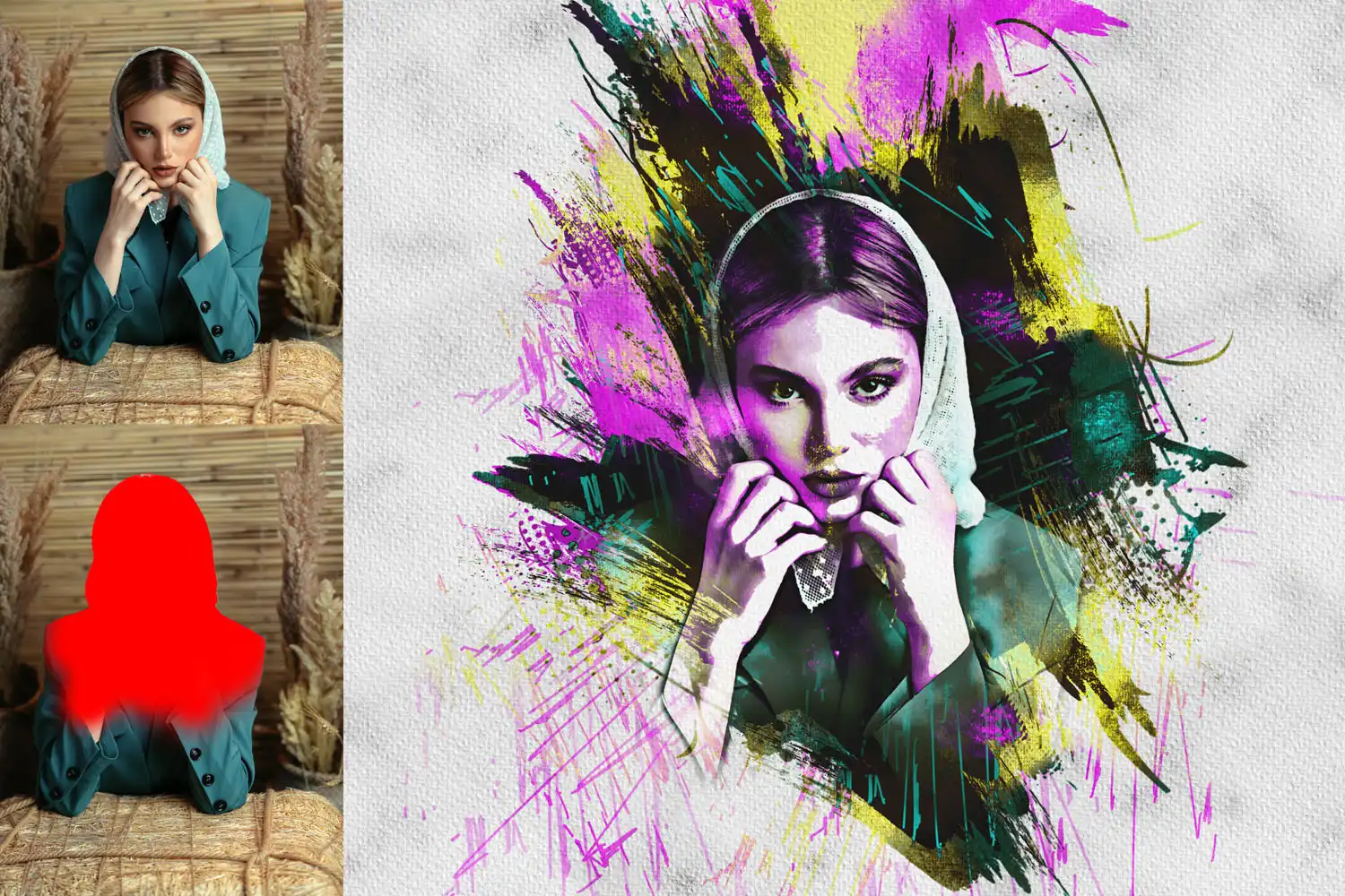 Abstract Portrait Art Photo Effect 3 abstract portrait art photo effect (8) 43268