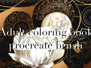adult coloring book procreate brush graphics 6790199 1 1 580x387 39859