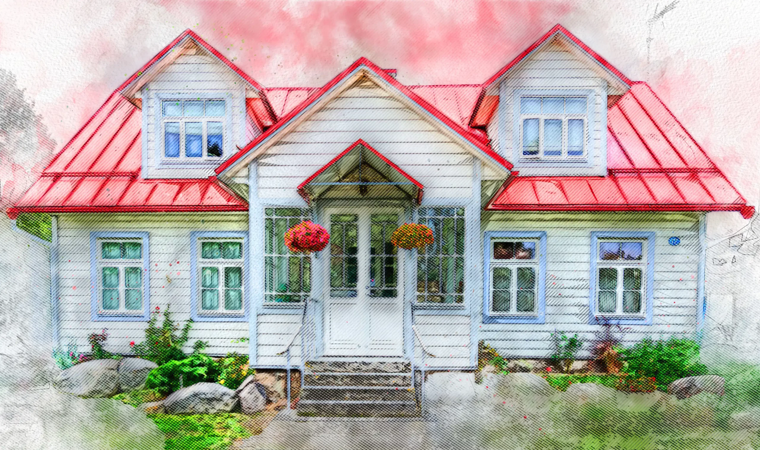 Architect Chalk Photoshop Action