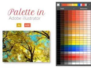 autumn color palette procreate swatches graphics 6097277 3 580x387 36684