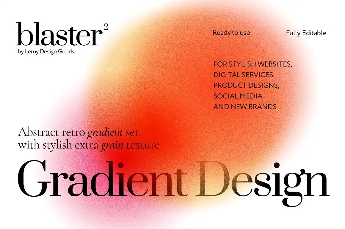BLASTER Retro Gradient Textures 6 blaster retro gradient textures (1) 36935