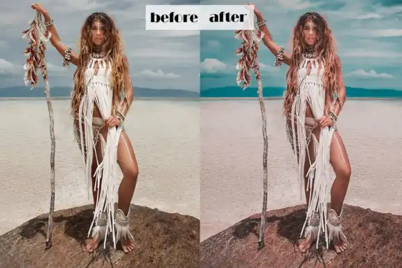 Boho Queen Lightroom Presets Desktop & 12 boho queen lightroom presets desktop & 12 36490
