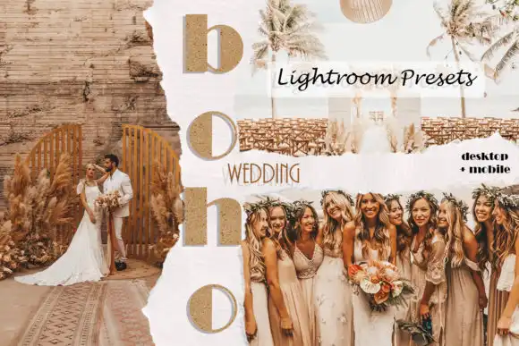 Boho Wedding Lightroom Presets Mobile