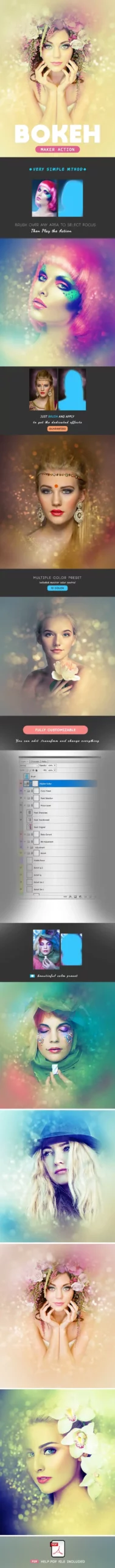 Bokeh Maker Photoshop Action 3