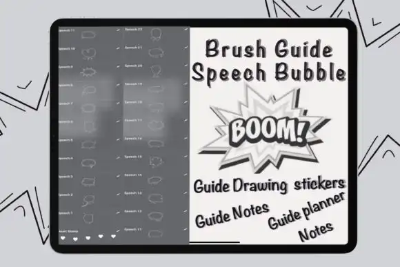 Brush Stamp Speech Bubble Guide Notes 5 brush stamp speech bubble guide notes graphics 8347389 4 580x387 44520