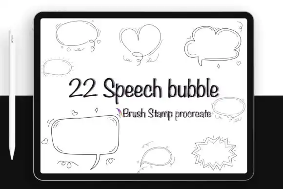 Brush Stamp Speech Bubble Guide Notes 6 brush stamp speech bubble guide notes graphics 8347389 5 580x387 44379