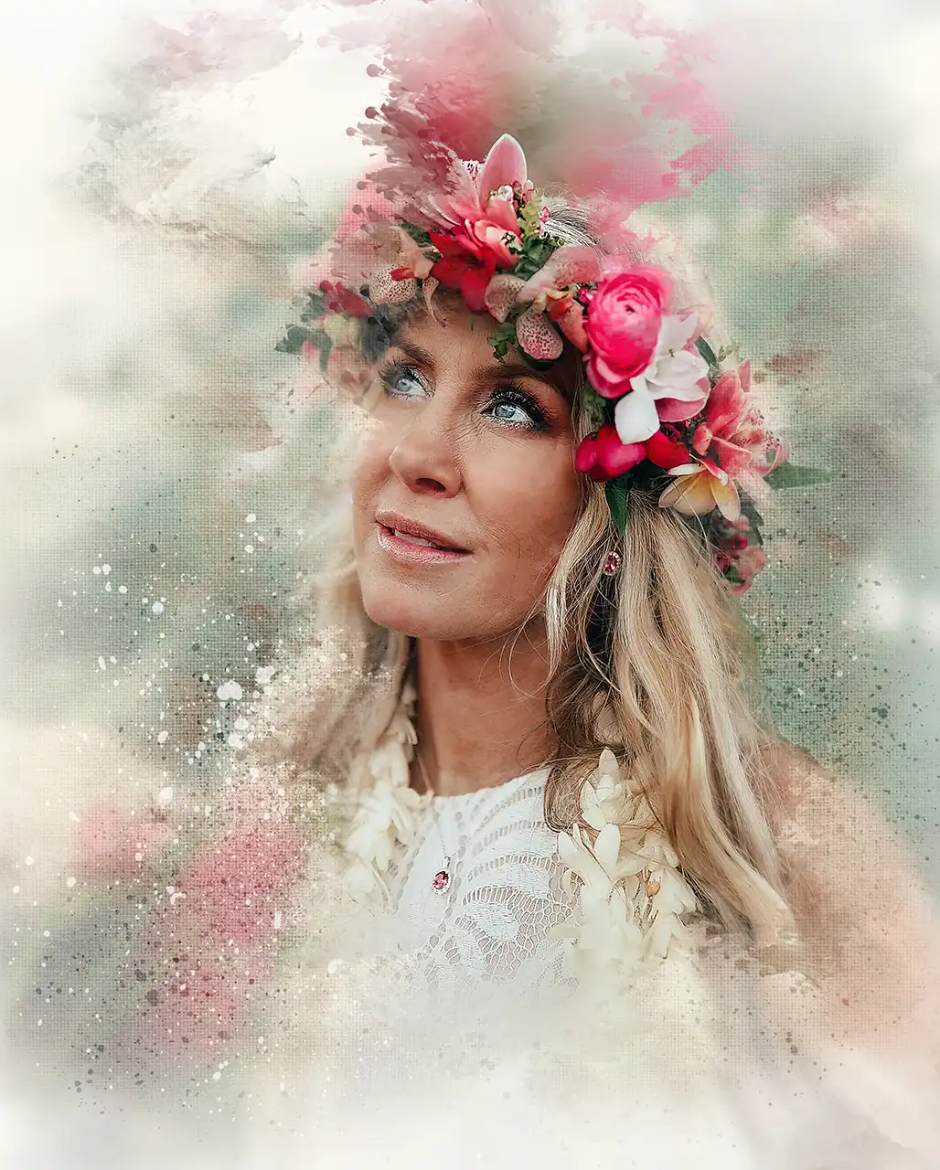 Canvas Photo Watercolor Actions
