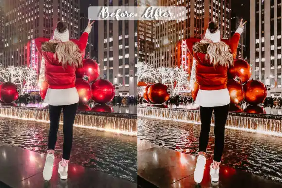Christmas Travel Blogger LR Presets 7 christmas travel blogger lr presets 1 36791