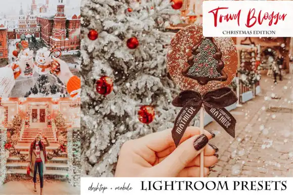 Christmas Travel Blogger LR Presets 10 christmas travel blogger lr presets 36669